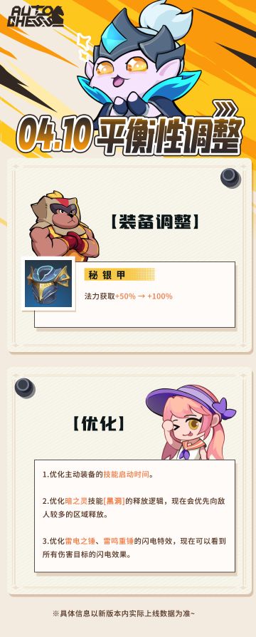 4.10 平衡性更新速览