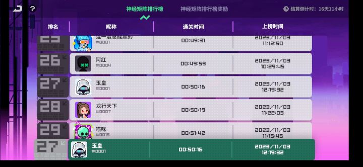 【六模红叶】攻略向-神经矩阵轻松一次通关截图
