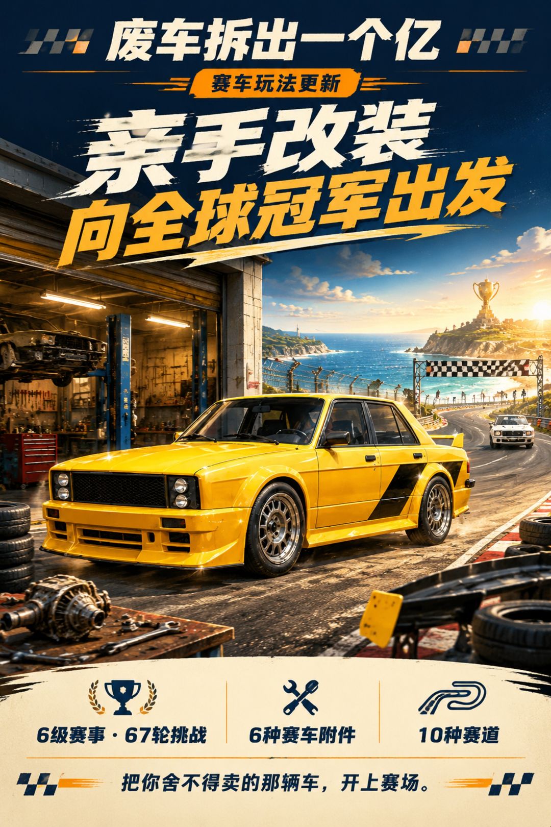 【20261008更新】赛车玩法更新:把亲手组装的车,开上赛场! 1