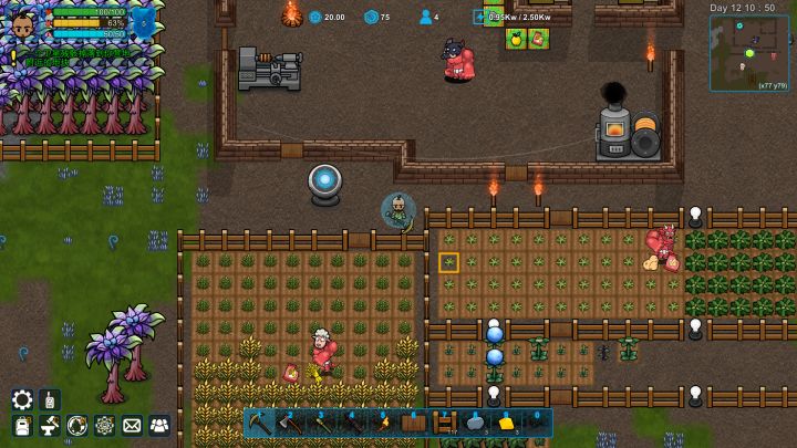 感觉挺有潜力的!开放世界生存建设冒险RPG游戏《异星家园》试玩截图