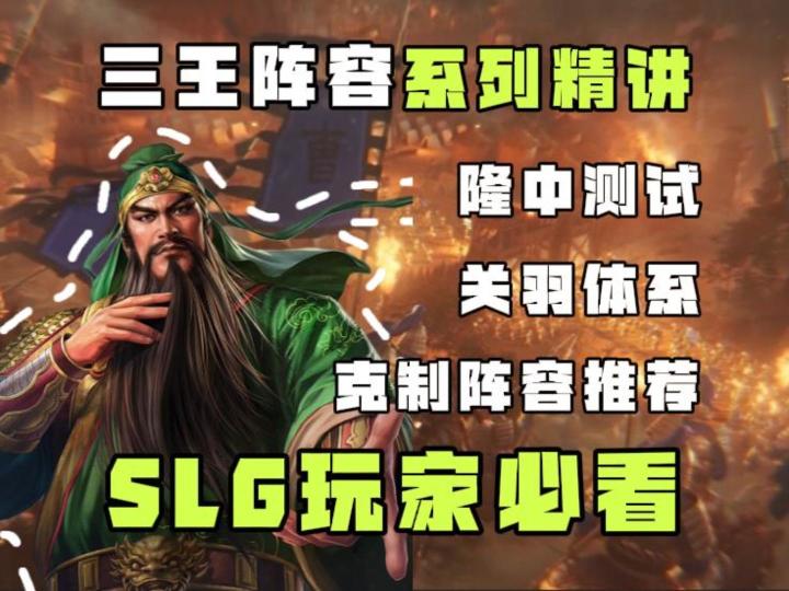 三国志王道天下一期视频告诉你有哪些队伍能很好的完胜关羽体系截图