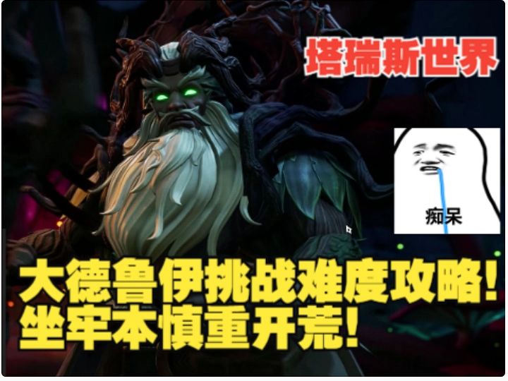 【塔瑞斯世界】大德鲁伊挑战难度攻略!坐牢本慎重开荒!截图