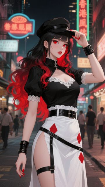 月下女仆臀摇，谁看谁晕倒