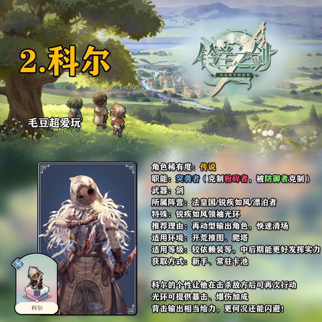 【铃兰之剑】萌新指南-角色推荐篇 3