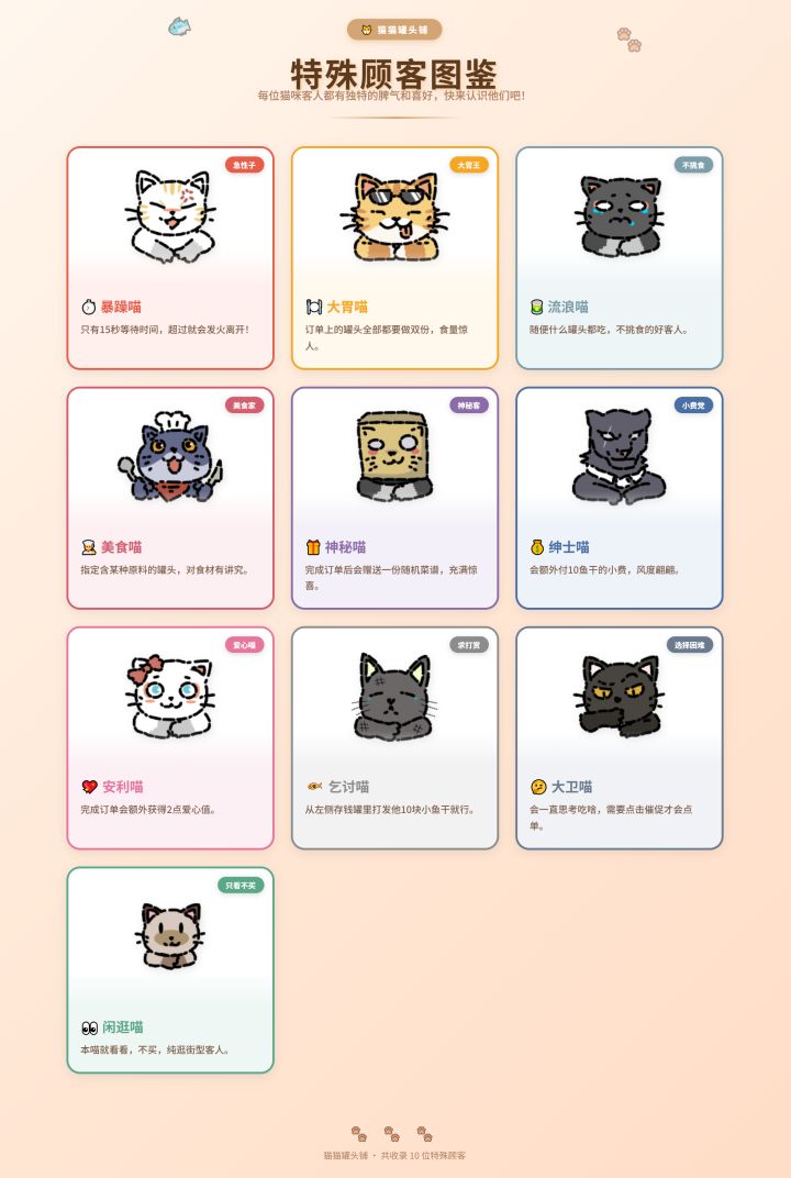 2026.08.20猫猫罐头铺更新日志截图