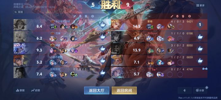 不是，体验服共鸣模式百里这么强吗？截图