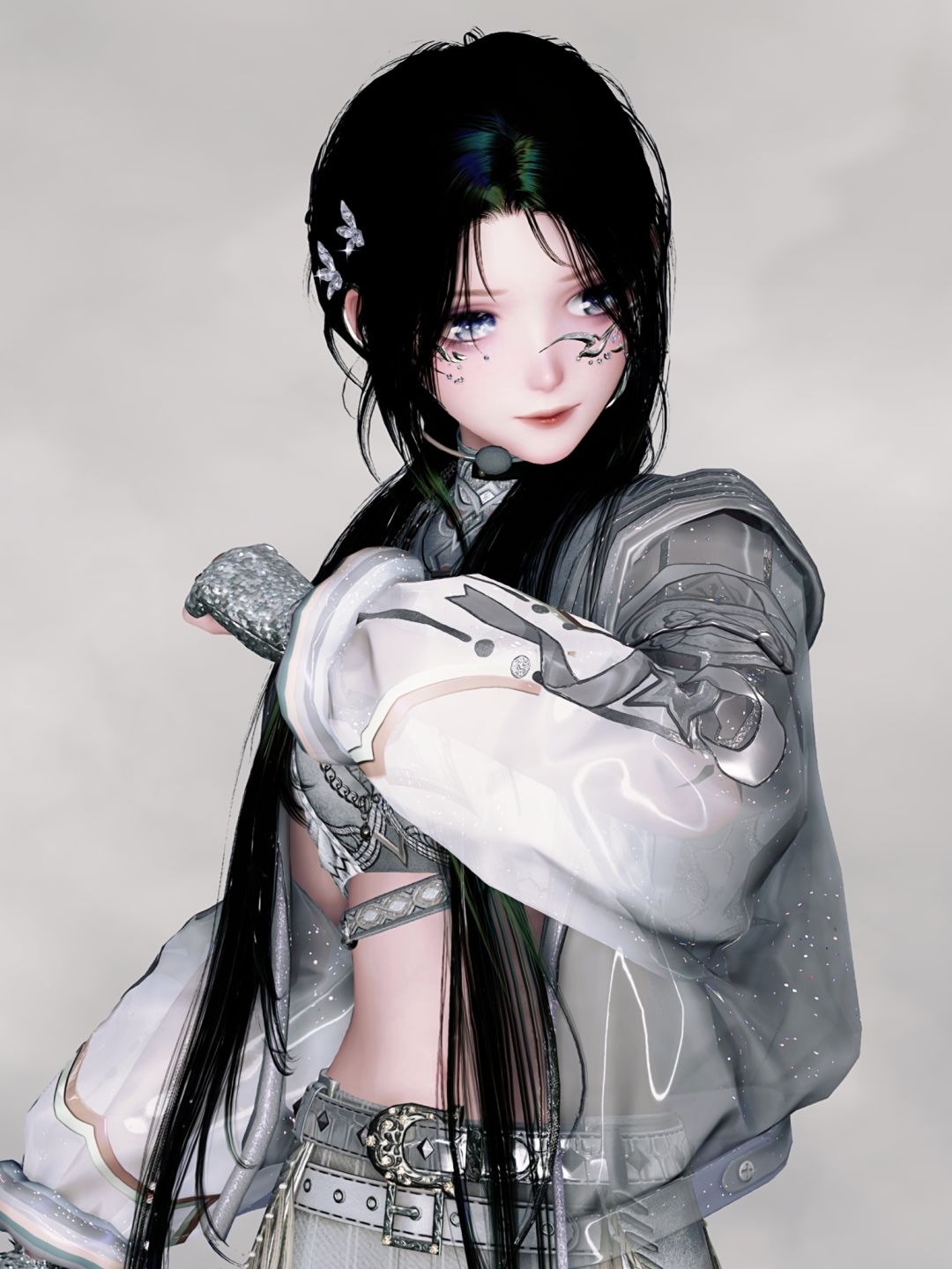 灰度白 3