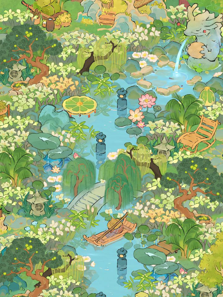 桃源一岛布局|乘暇市药截图