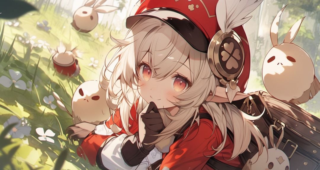 小可莉好可爱(/ω\)害羞 1