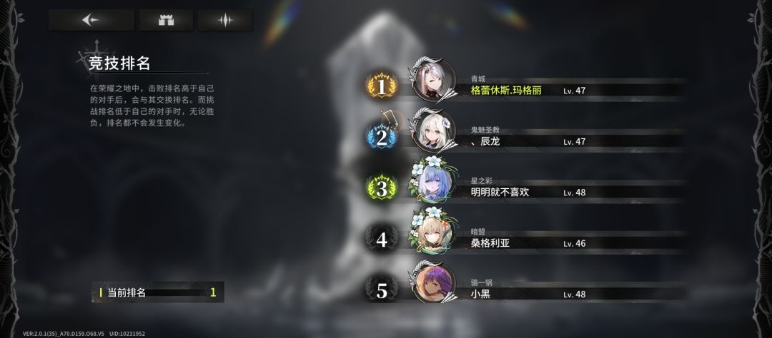 终于混上来了 1