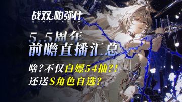 【战双帕弥什】这些角色抽到必练！5.5周年全角色强度推荐