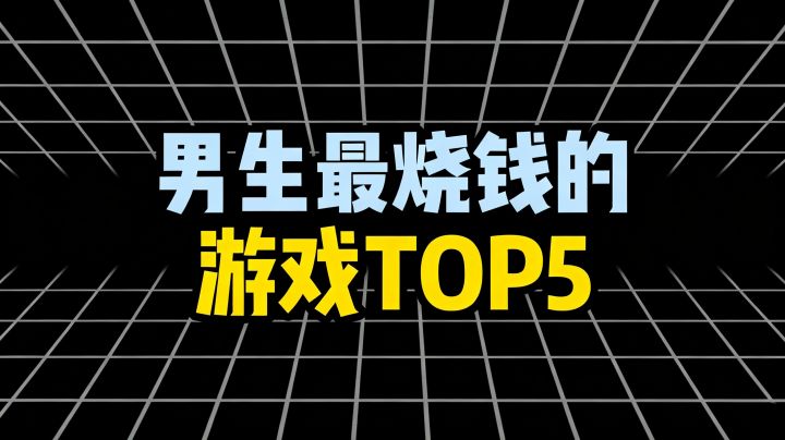 男生最烧钱的游戏TOP5截图