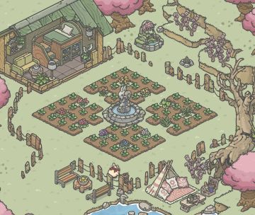 花园、庭院、餐厅