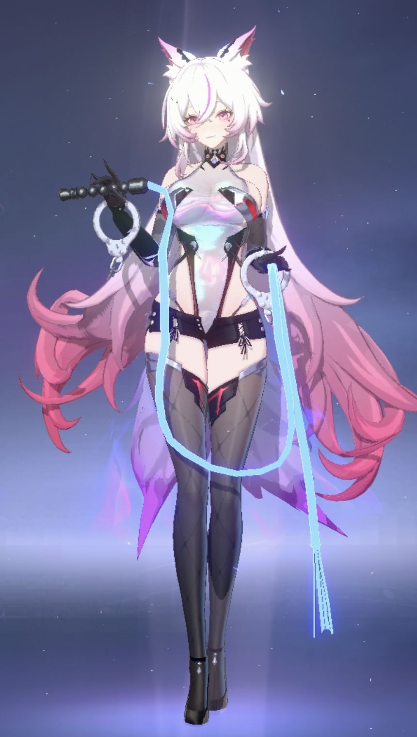 粉色狐狸好看,好看 1