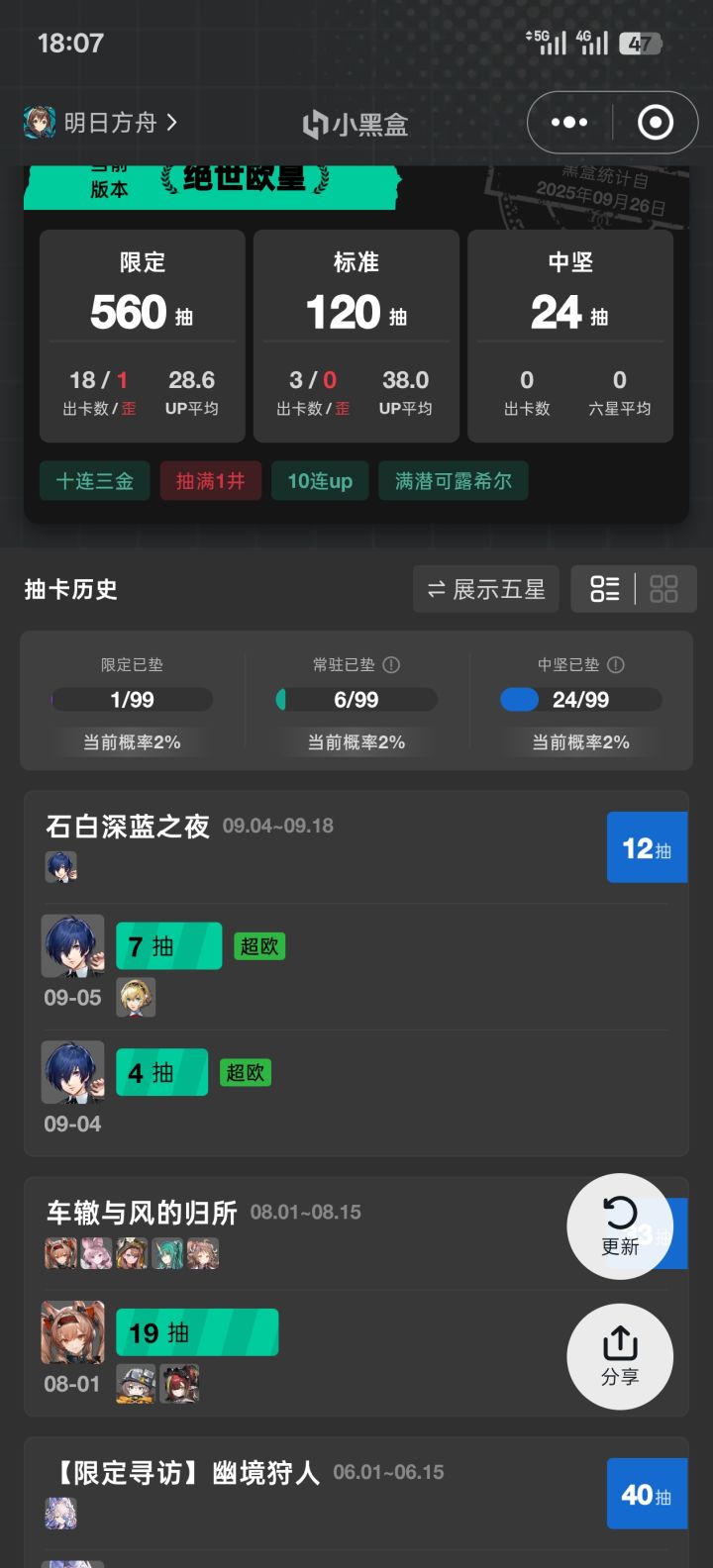我的半周年好像要完了...截图
