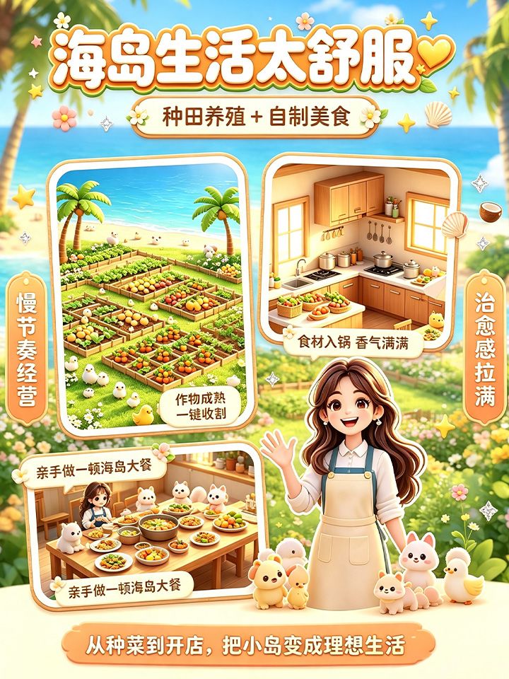 关于我无痛拿下海岛餐厅这件事🏡 2