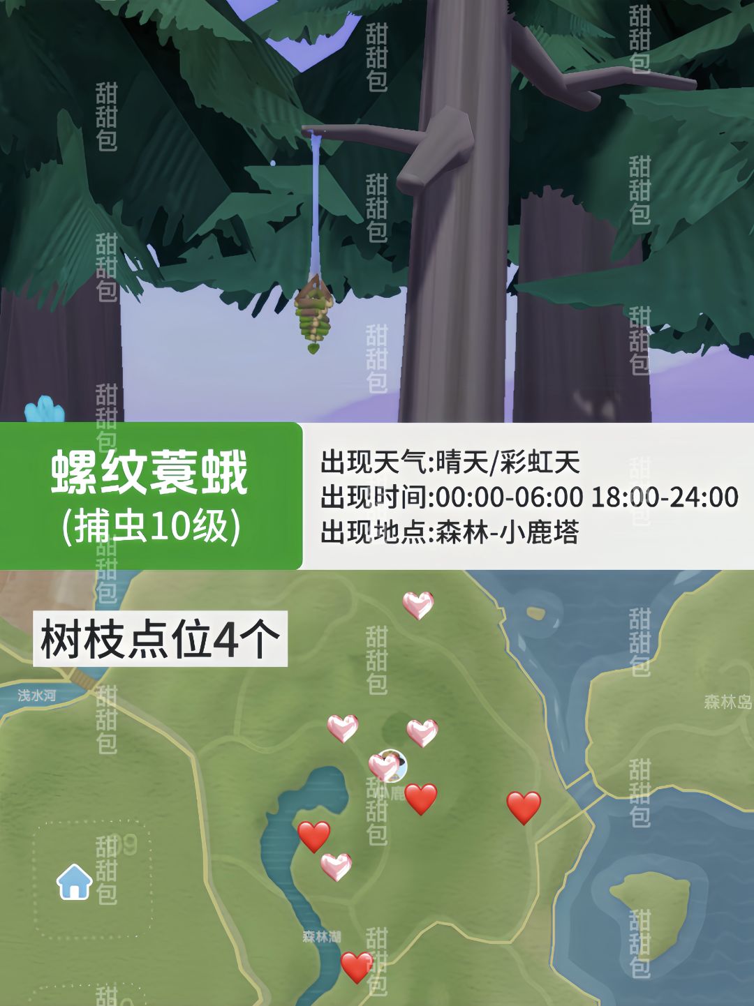 找不到螺纹蓑蛾的宝宝看过来！ 3