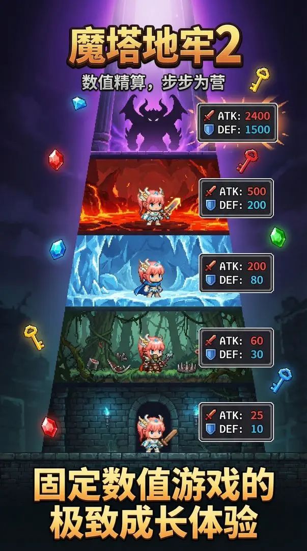 单机像素，《魔塔地牢2》不删档测试开启！ 2