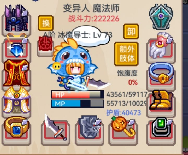 来只佬回答一下装上盾这个立绘怎么没显示截图