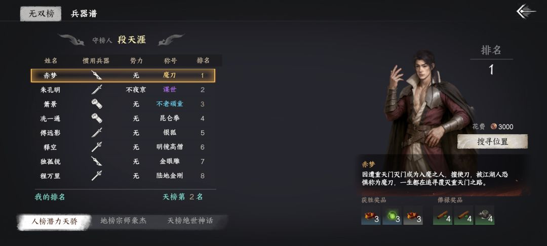 天下第二 2