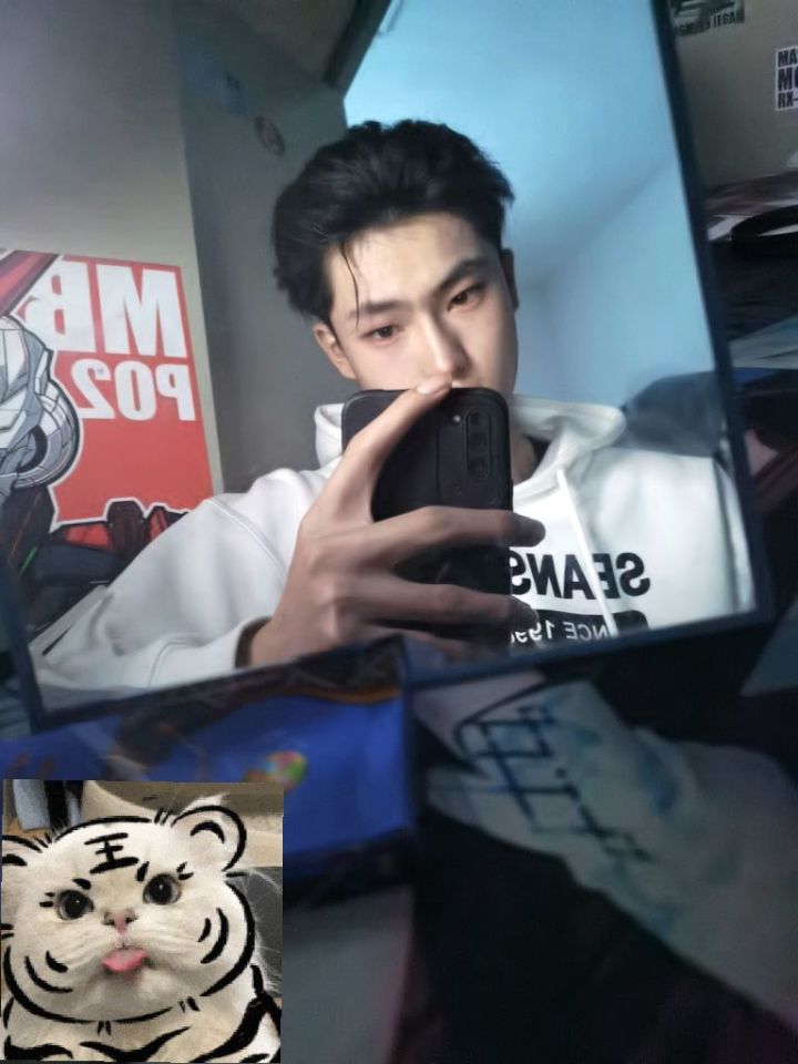 我好帅啊,明明我是个大bt,为什么我这么帅,爱上自己明明是不可能的啊(*´I`*)截图