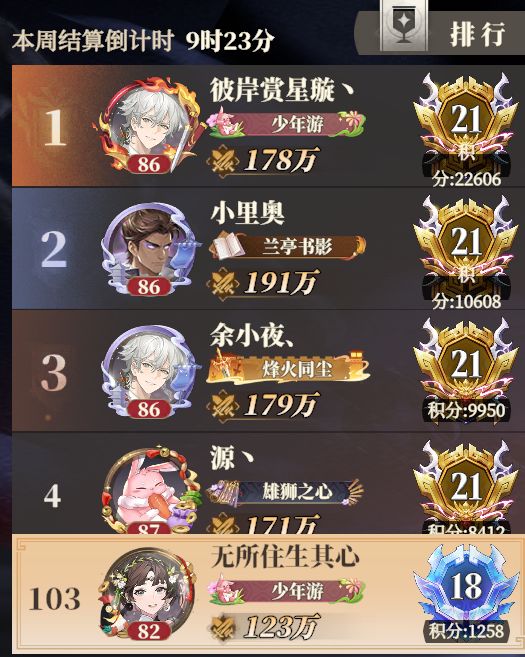 一区零氪吴蜀联姻问剑台103有没有参考价值截图