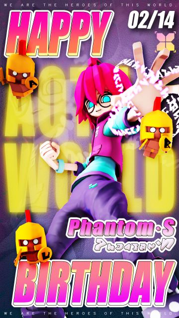 2月14日，紫堂幻 生日快乐！