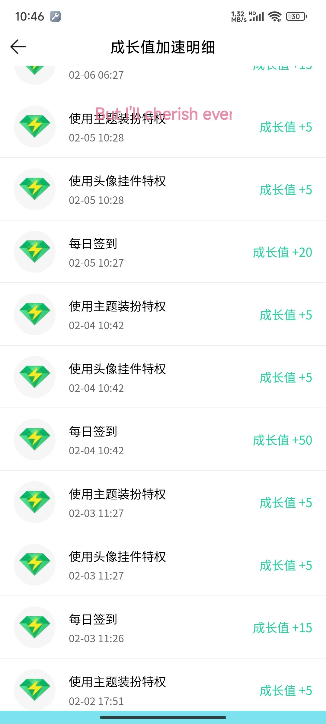QQ音乐会员等级 1