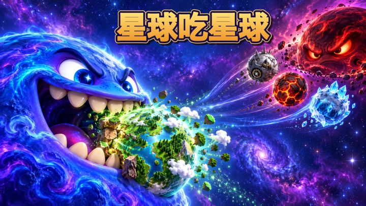 开发日志 #1|你最想吃掉哪一种星球?截图