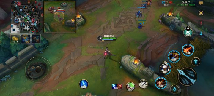 bug，无限追踪视野截图