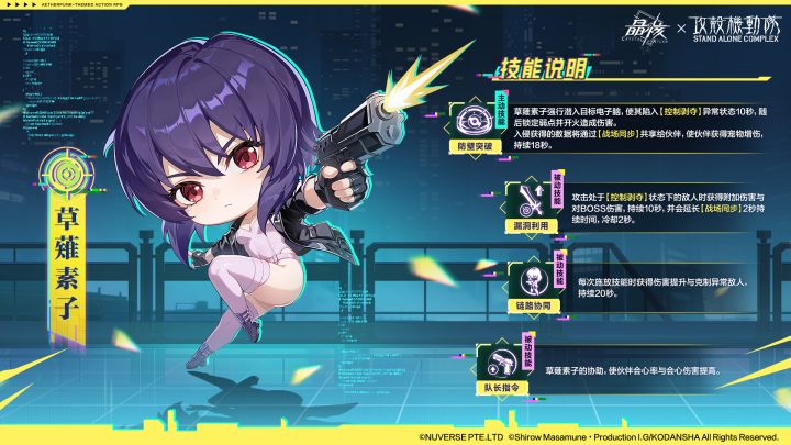 宠物爆料丨「草薙素子」即将前来支援!截图