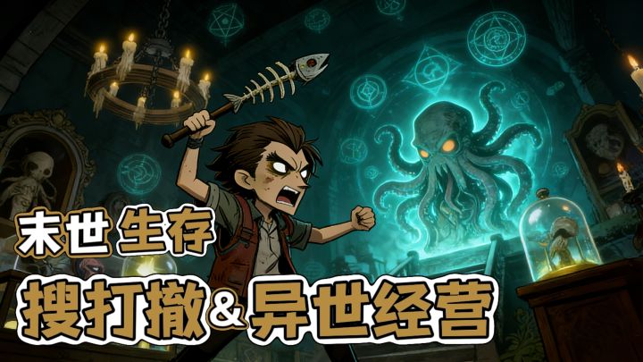 搜打撤+克苏鲁展馆经营！San值狂升！只有强者才会被记录！截图