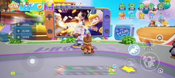 【广场小游戏】巨型游戏机空降星梦广场！来一局休闲纸牌吧~