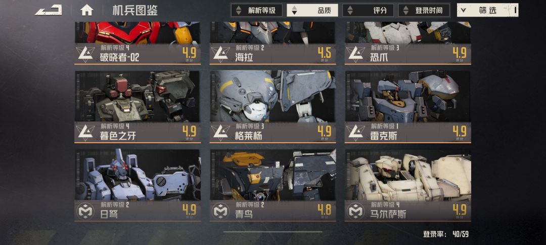 关于人物和机甲的培养 大佬们给个意见 2