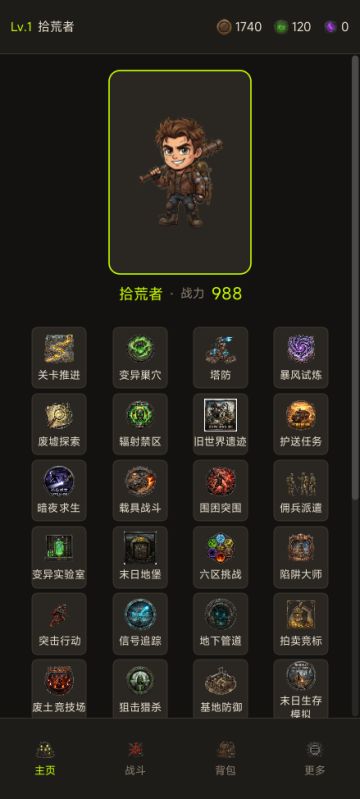 创作资源申请 ---《废土求生录》