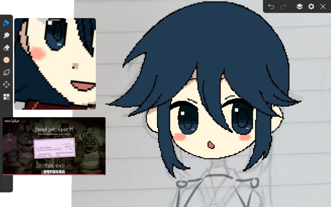 兄弟们,哥已经开画了 1
