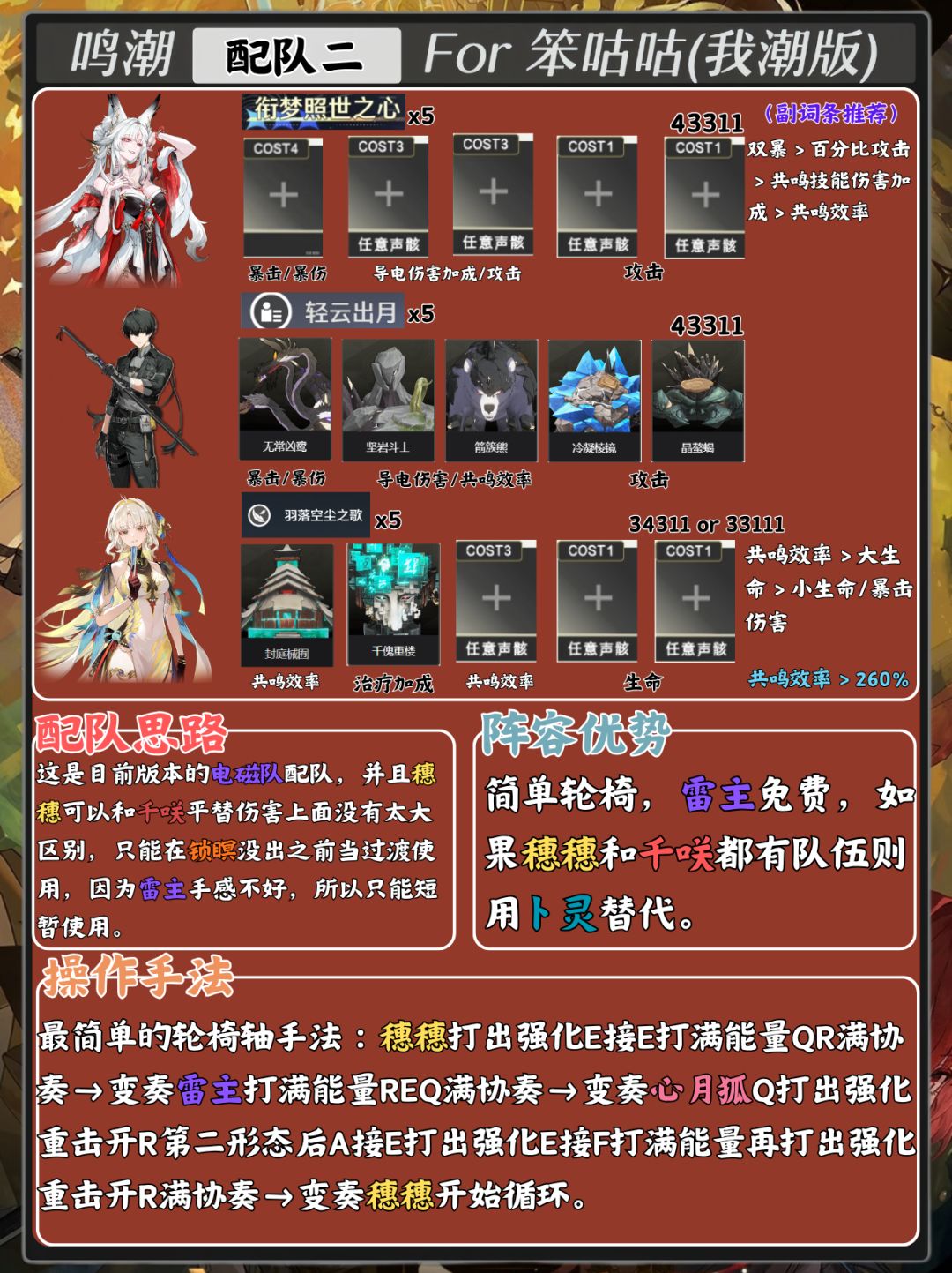 鸣潮|3.7版本“心”配队攻略 3