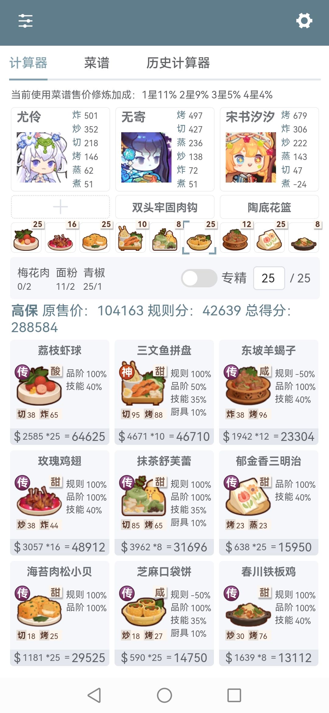 御前甜味 1