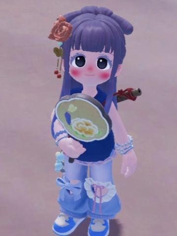 零氪紫色搭配这么搭绝对可爱到膨胀！