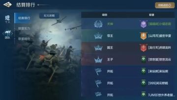 世界启元无限纪元定海平波部分区服预计结算