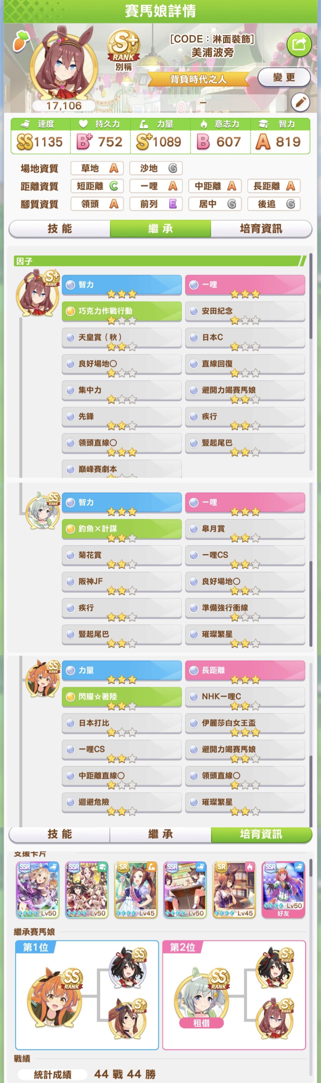 养了好久的逃马,哇,终于有个好种马了 2