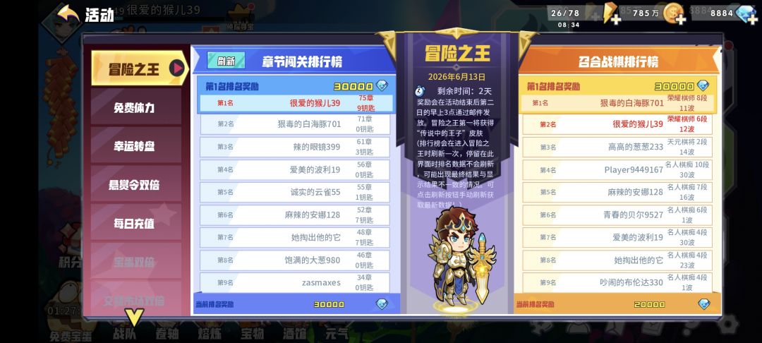 这关卡的死死的,第二快追上了 1