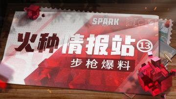 【火种情报站⑬】步枪大爆料，攻守兼备的战场王者（已开奖）