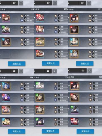 6.19猫球难题 速通流程
第一关再补个格蕾丝，萝妮赛拉2技能起手。
第四关菖蒲攻暴，蛇带第一套防止挑衅了对面的奈莎