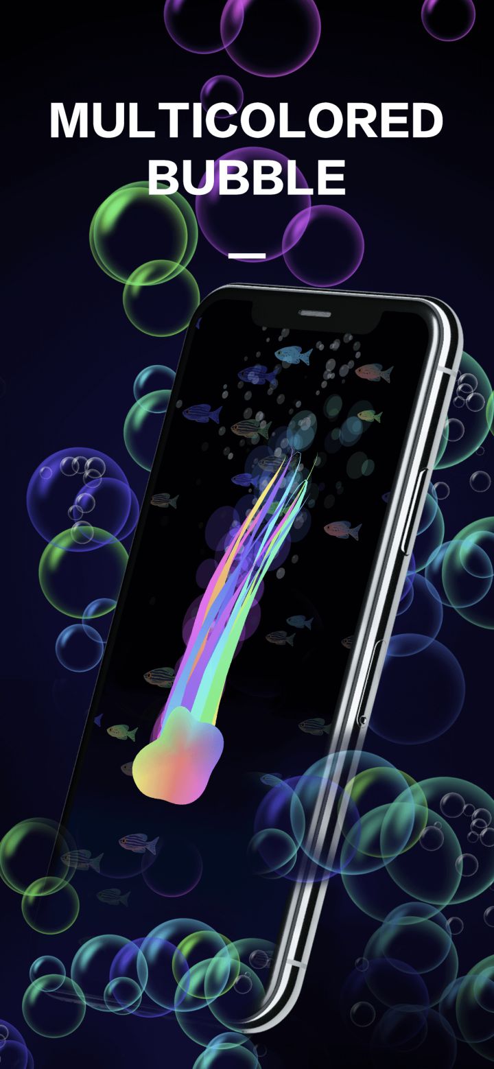 一款模拟粒子动画的小应用截图