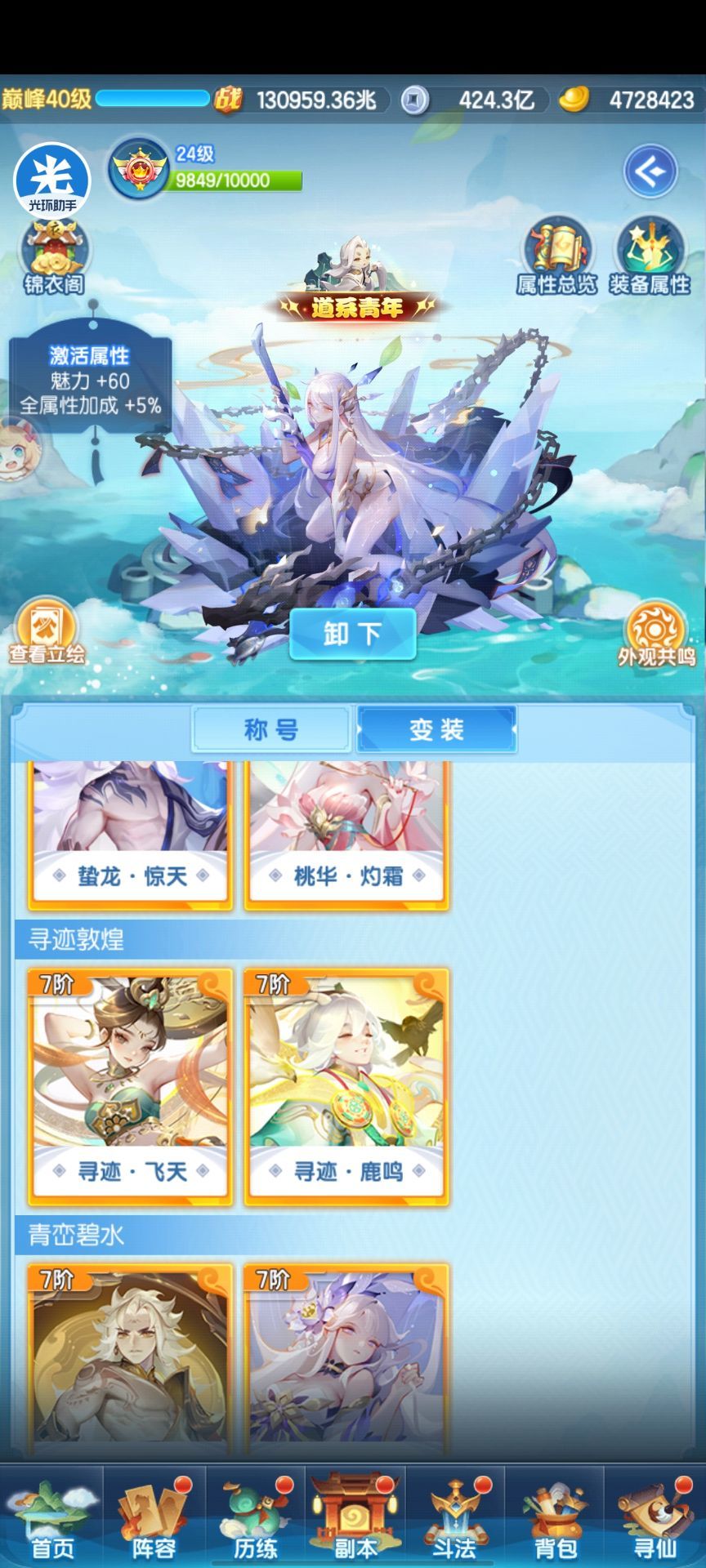 对于此次变装 4
