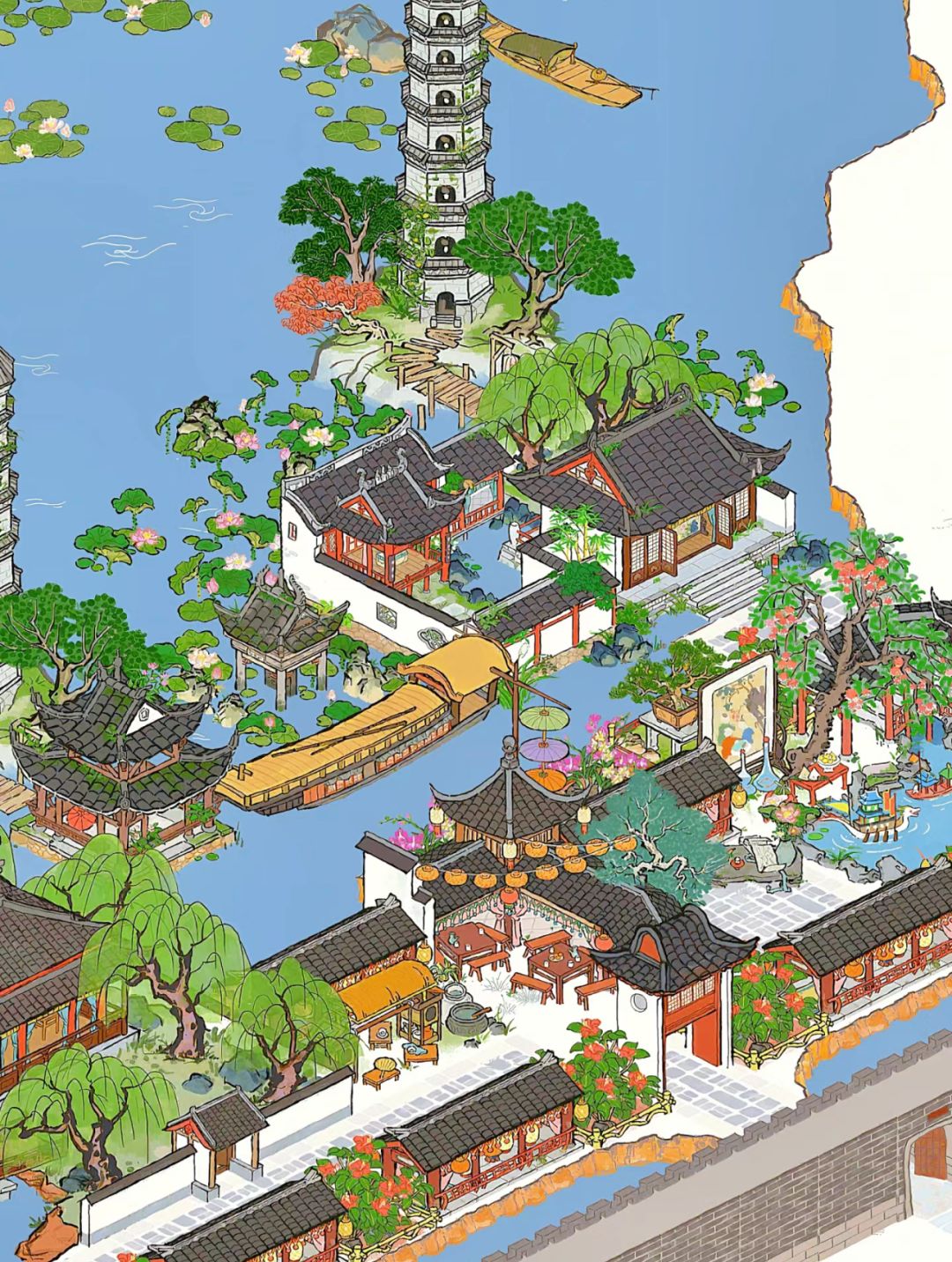 杭州府|闻莺坊|柳浪闻莺 3