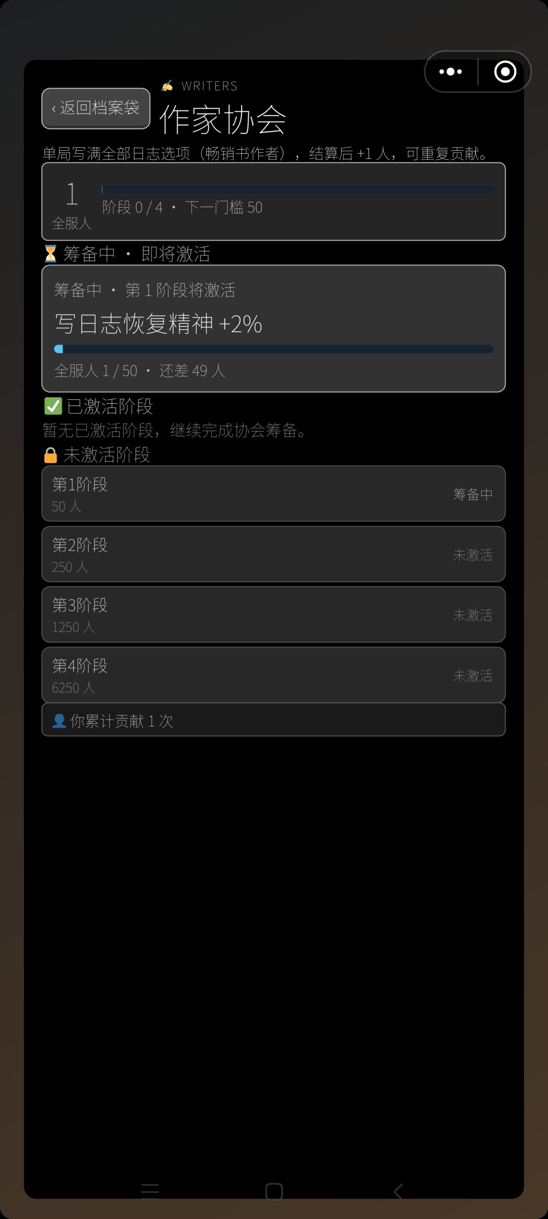 你们怎么回事，就我一个！ 2