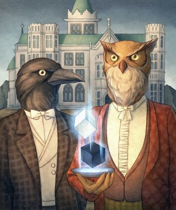 锈湖官推4w粉丝突破贺图🎉