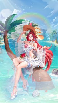 【佳佳子_Zz × 第七幻域】夏天，只想做你的女神。